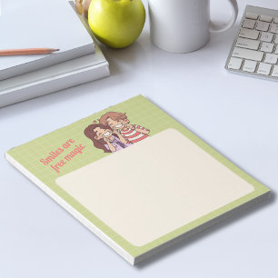 Bloco De Notas Personalizar Sorrisos É Magia Livre