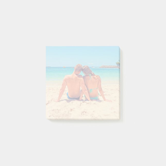 Bloco De Notas Personalized Custom Photo Post-it® Notes (Frente)
