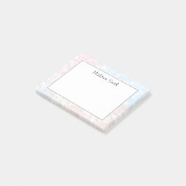 Bloco De Notas Personalized Geometric 