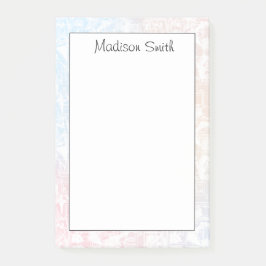 Bloco De Notas Personalized Geometric 