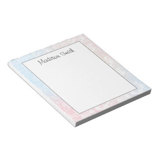 Bloco De Notas Personalized Geometric Notepad