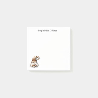 Bloco De Notas Personalized Gnome Notes