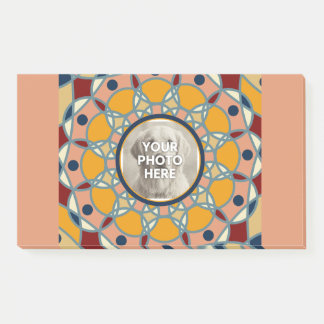 Bloco De Notas Personalized Photo Mandala Design Baby Shirt