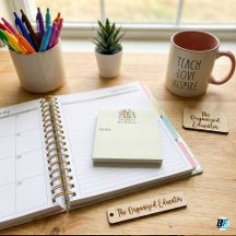 Personalized Watercolor Books From The Desk Of T