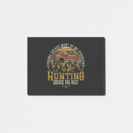 Bloco De Notas Pesca e Caçador de Sombras, Antena, Caça a Veados