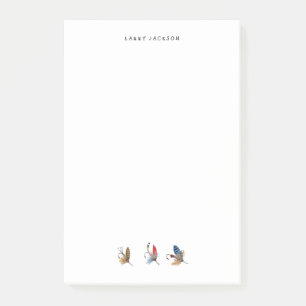 Bloco De Notas Pescador Vintage Voos de Pesca