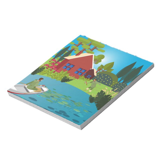 Bloco De Notas Pescadores (Invertido)