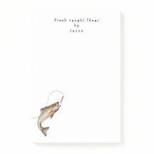 Pescarista curioso pescando personalizado