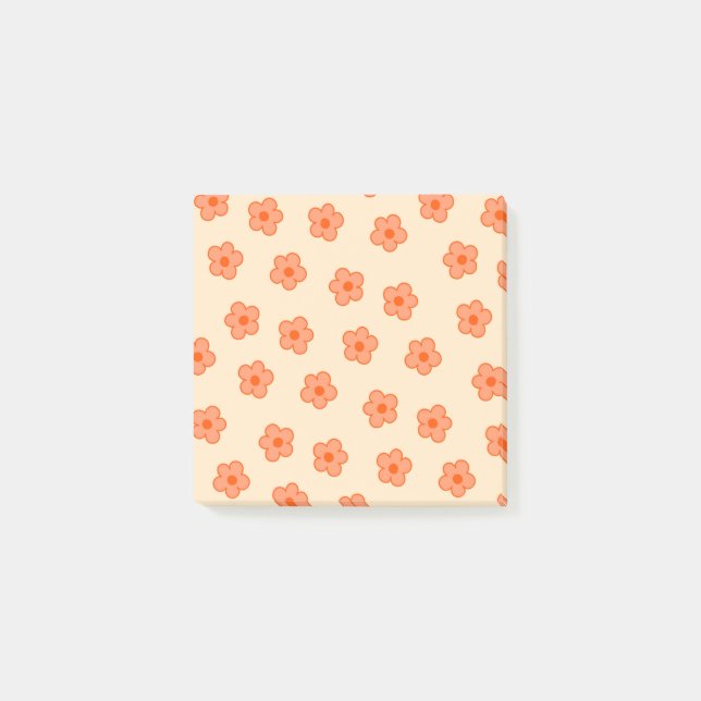Bloco De Notas Pessegueira Laranja-Pêssego Flor (Frente)