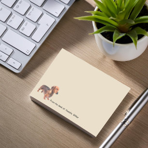 Bloco De Notas Pet Theme Dachshund Dog Breed