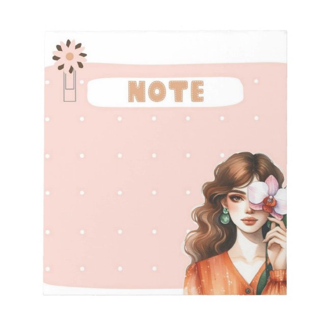 Bloco De Notas Petal & Polka: Coleção de Notas de Uso Whimsical (Frente)