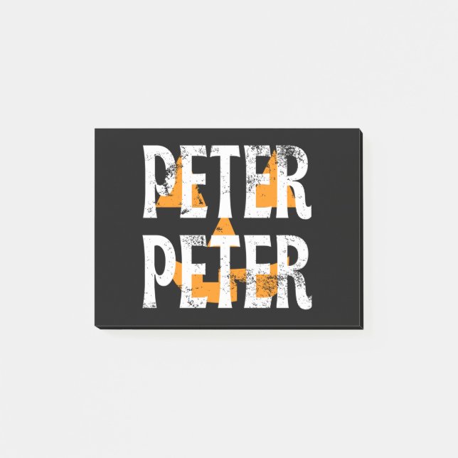 Bloco De Notas Peter Peter Fall Season Pumpkin (Frente)