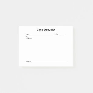 Bloco De Notas Piada de prescrição