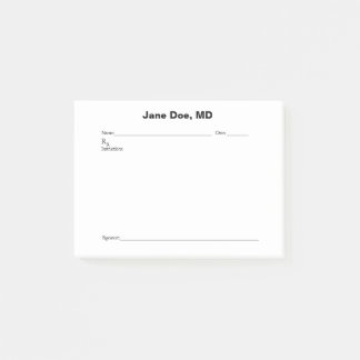 Bloco De Notas Piada de prescrição