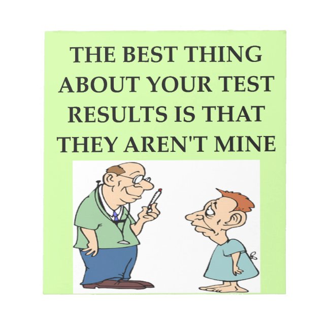 Bloco De Notas piada médica (Frente)