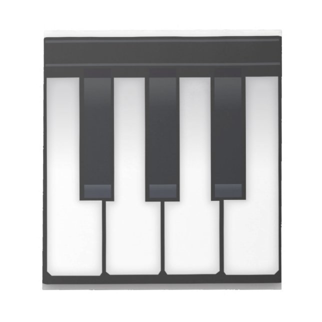 Bloco De Notas Piano Emoji (Frente)