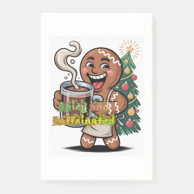 Bloco De Notas Picante e Cafeinado (Frente)