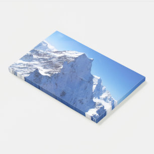 Bloco De Notas Pico Monte Cook (Aoraki), Nova Zelândia