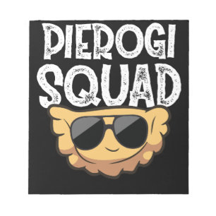 Bloco De Notas Pierogi Squad Polonês Comida Funny