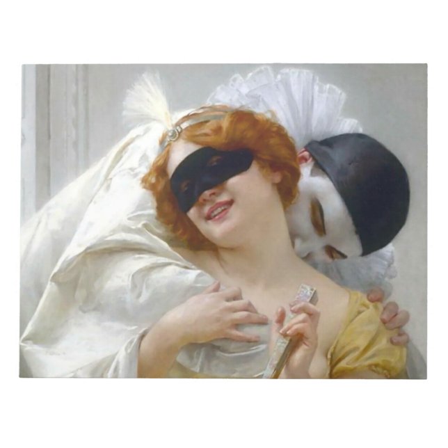 Bloco De Notas Pierrot and Columbine - Guillaume Seignac (Frente)