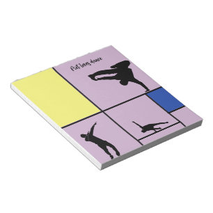 Bloco De Notas Piet Loves Dance Mondrian Street Hiphop Style