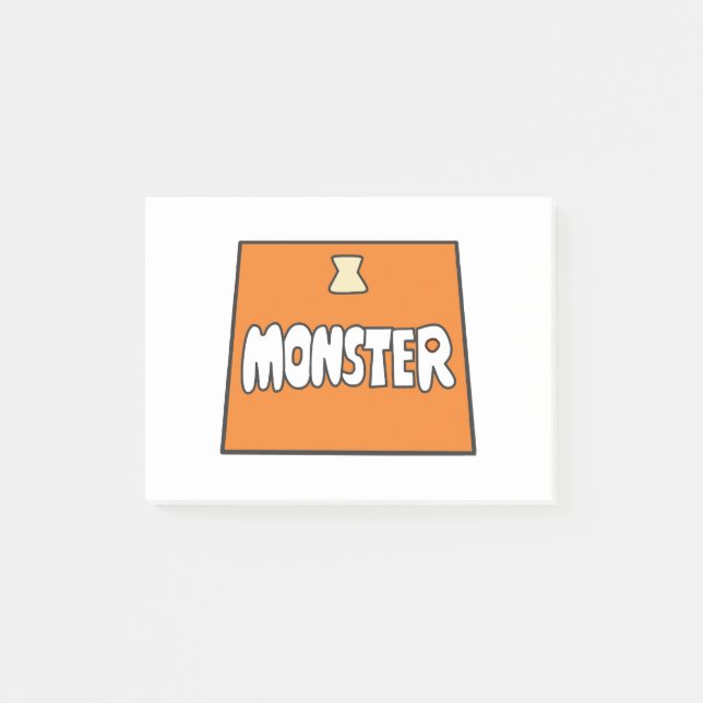 Bloco De Notas Pikamee Costume, monstro (Frente)