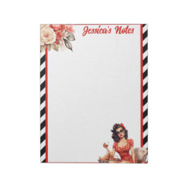 Bloco De Notas Pinagem de Legenda Aposentada