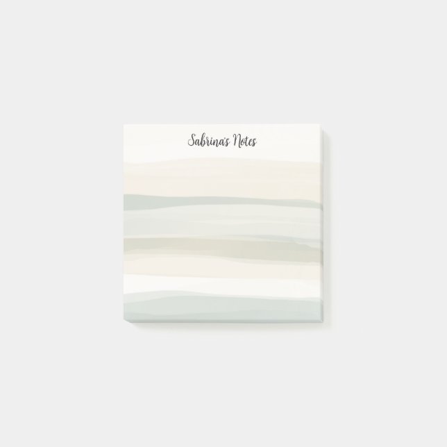 Bloco De Notas Pincel do Tom da Terra (Frente)