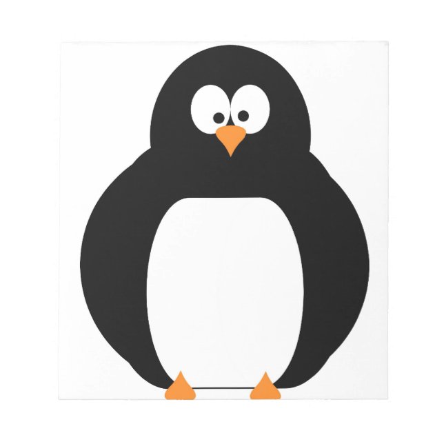 Bloco De Notas Pinguim Notepad (Frente)