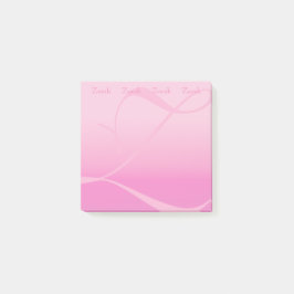 Bloco De Notas Pink Bonito de Bloco de Cores Monograma