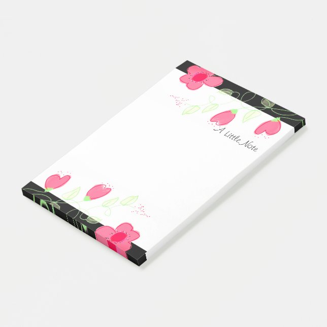 Bloco De Notas Pinks (Inclinado)