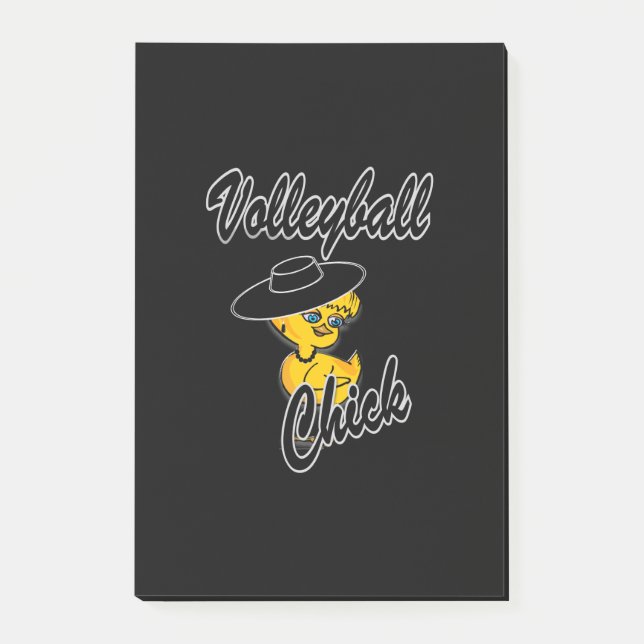 Bloco De Notas Pintinho de vôlei nº 4 (Frente)