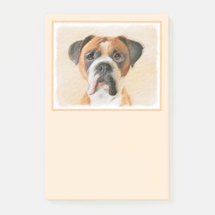 Bloco De Notas Pintura De Cachorro Descortada Arte Animal Origina