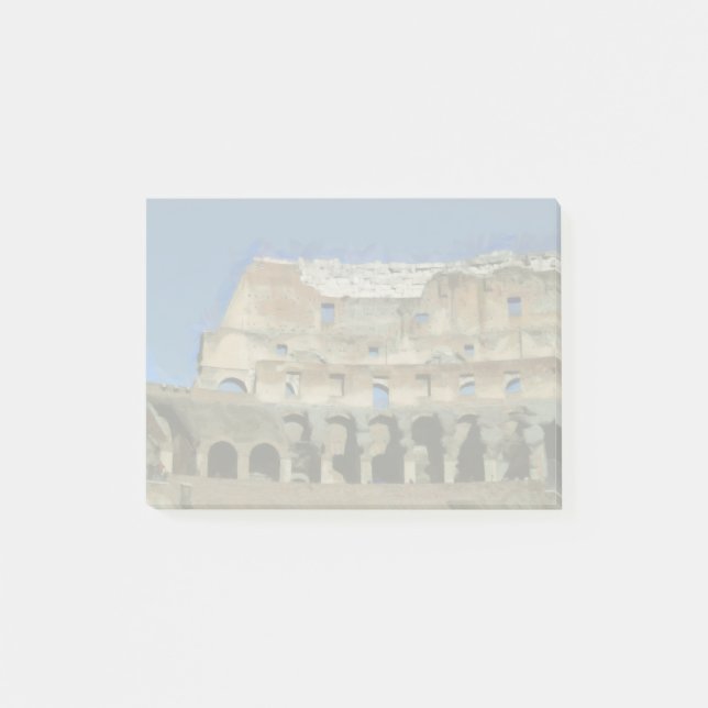 Bloco De Notas Pintura de Colosseum, Roma (Frente)