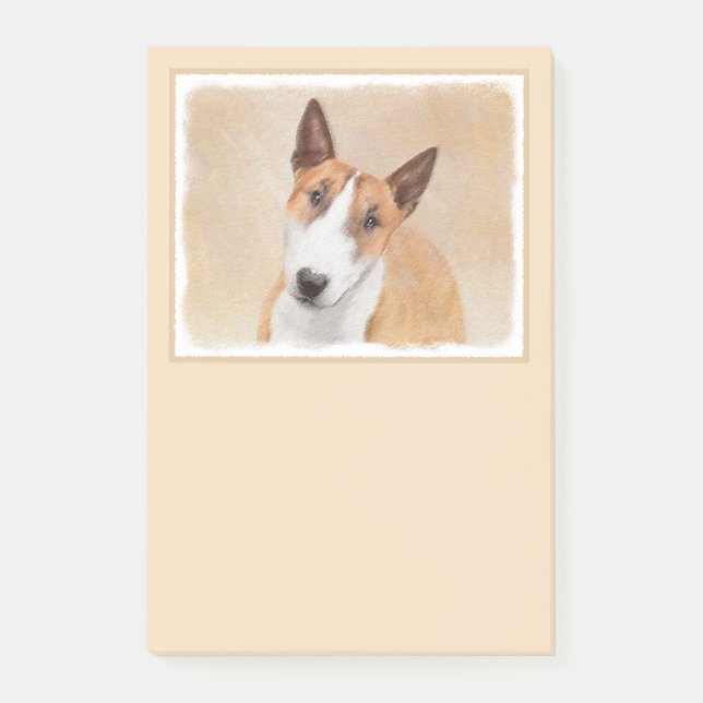 Bloco De Notas Pintura de Touro Miniatura - Original Cujo (Frente)