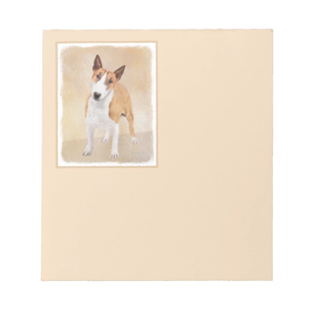 Bloco De Notas Pintura de Touro Miniatura - Original Cujo (Frente)