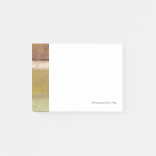 Bloco De Notas Pintura moderna na Terra Tones por Norman Wyatt