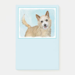 Bloco De Notas Pintura Portuguesa do Podengo Pequeno - Arte Origi