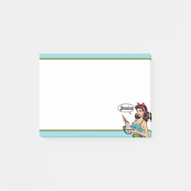 Bloco De Notas Pinup_ com gentileza (Frente)
