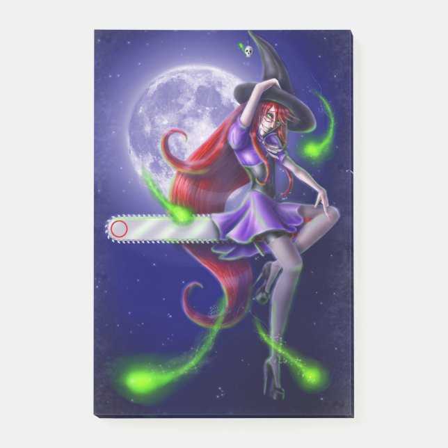 Bloco De Notas PinUp de Testemunha de Falha (Frente)