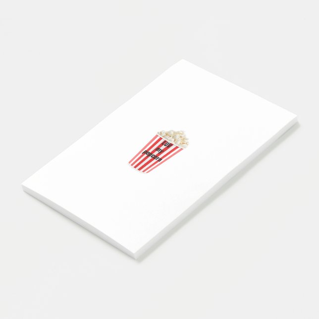 Bloco De Notas Pipoca (Inclinado)