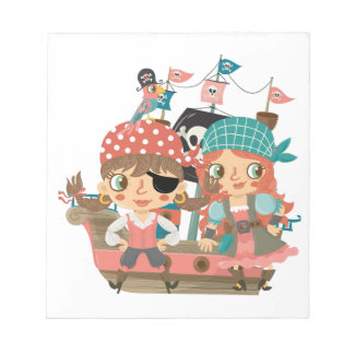 Bloco De Notas Piratas femininos