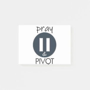 Bloco De Notas PIVOT de Pausa de Reza