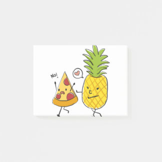 Bloco De Notas pizza de abacaxi