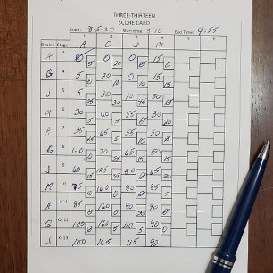 Bloco De Notas Placa 3-13 Score