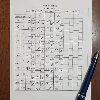 Bloco De Notas Placa 3-13 Score