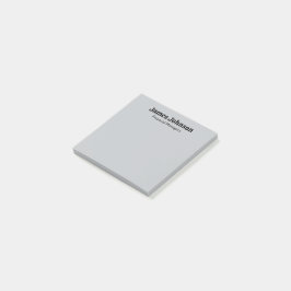 Bloco De Notas Placa de Nome de Mesa Serif Negrito Retro Prata Po