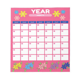 Bloco De Notas Planeador Elegante para um Ano Belamente Organizad