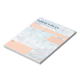 Bloco De Notas Planejador atual - Organização diária simples e ef