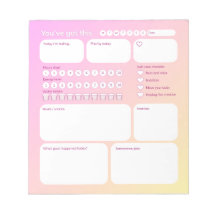 Bloco de Notas Planejador de Bem-Estar Definitivo